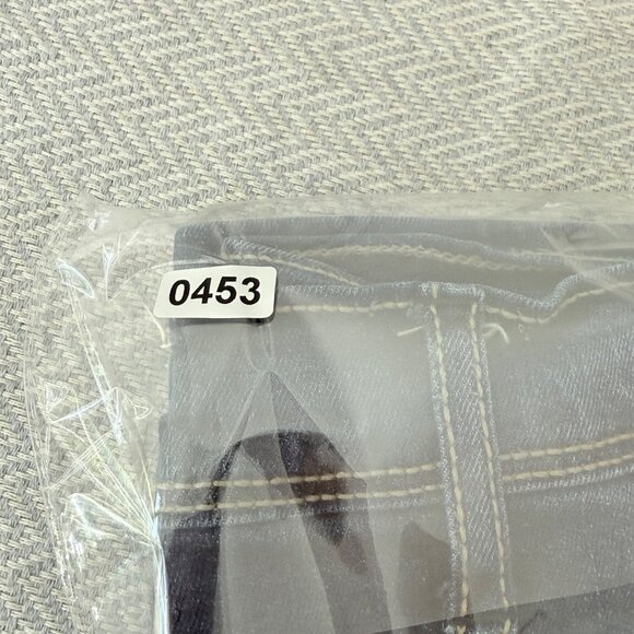 Curve Appeal Classic Straight Jeans Womens 10/30 Blue Stretch Casual Relaxed - Picture 13 of 14